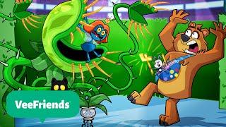 Avoid the monster plant in the maze! | VeeFriends ‍⬛ | NEW! | Full Episode