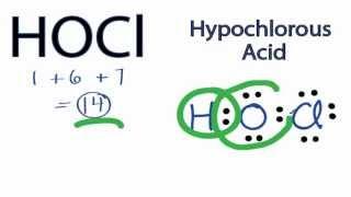 HOCl Lewis Structure: How to Draw the Lewis Structure for HOCl