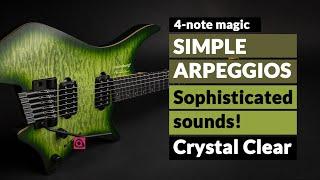 SIMPLE 4-note ARPEGGIOS for SOPHISTICATED sounds!