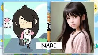 Toca Life Characters in Real Life