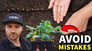 9 BIG MISTAKES Made When Starting Seeds Indoors