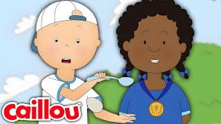 Caillou at Sports Day | Caillou's New Adventures | Season 3: Episode 19