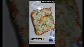 bread pizza recipe | #shorts   | bread Pizza on tawa recipe | #youtubeshorts