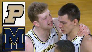 #7 Purdue vs #20 Michigan Men's College Basketball Highlights Full Game, Feb 11 2025