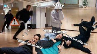 just another day in EXO's practice room