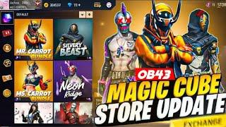 ম্যাজিক কিউব এ নতুন বান্ডিল ob43 magic cube store update | Magic Cube New Bundle | ff new event