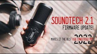 SoundTech 2.1 update makes it the best budget USB condenser mic 2022 - Firmware update tutorial
