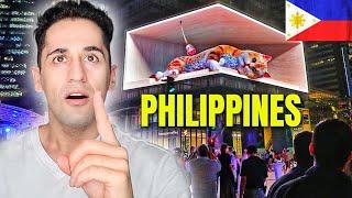 Philippines At Night SHOCKED Me!  (Stunning BGC Night Life)