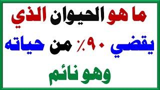 معلومة مفيدة # 134 اسئة ثقافية مفيدة وشيقة | معلومات عامة مثيرة | اسئلة واجوبة قوية جد