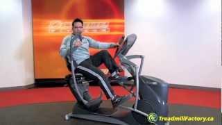 Octane Fitness xRide xR6 Seated Elliptical - The Treadmill Factory Canada