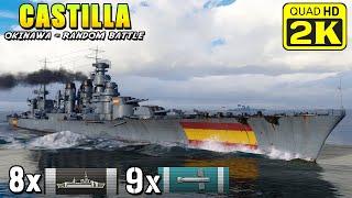 Cruiser Castilla - Two Super battleship defeated in cyclone