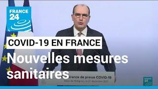 France : nouvelles mesures sanitaires en attendant le pass vaccinal • FRANCE 24