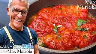 POMODORI A MEZZO | Pomodori Casalino al Forno e in Padella | Ricetta di Chef Max Mariola