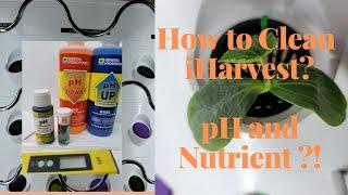 How to clean iHarvest- Measure pH and Nutrient