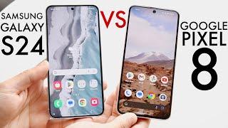 Samsung Galaxy S24 Vs Google Pixel 8! (Comparison) (Review)