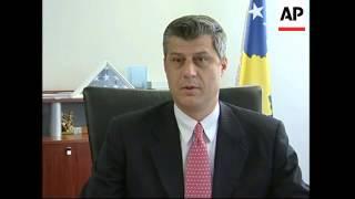 Thaci says building a country ready to join NATO