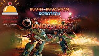 #Unboxing Robotech Invid Invasion a cooperative board game set in Robotech The Next Generation world