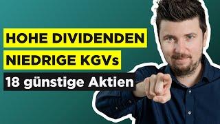 GEHEIMFAVORITEN-AKTIEN: 11,52 Prozent Dividendenrendite/KGV bis 2,8/Unterbewertete Dividenden-Werte