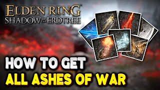 Elden Ring ALL ASH OF WAR LOCATIONS (Weapon Skills) | Shadow of the Erdtree DLC