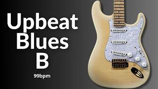 Easy Driving Groove Blues Guitar Backing Track in B Major l Jam Session Essentials