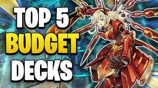 Top 5 Best BUDGET Yugioh Decks | February 2025 (Post SUDA)