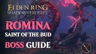 Romina Saint of the Bud Boss Guide - Elden Ring Shadow of the Erdtree Romina Boss Fight