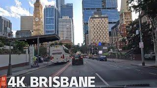 [4k] Driving Brisbane Saturday 2 Dec 2023 | Queensland | Australia