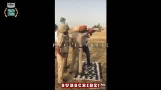 *LEAKED* Punjab Police training Sidhu Moose Wala how to shoot AK47