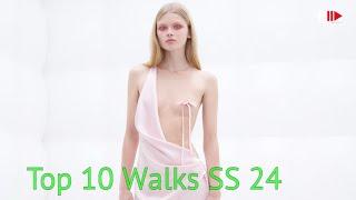 EVIE HARRIS Top 10 Walks SS 2024 - 4K