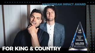 10 NewReleaseToday's Kevin McNeese Presents Mainstream Impact Award, for KING & COUNTRY Accepts