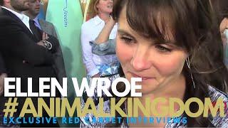 Ellen Wroe interviewed at TNT's "Animal Kingdom" Premiere Event #AnimalKingdom