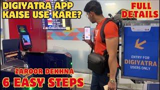 How To Use Digiyatra App A Step-by-Step Guide Live Demo! ️  Delhi to Pune