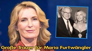 Große Trauer für Maria Furtwängler - Sie verabschiedete sich von ihrem Ex-Mann.