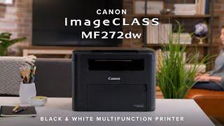 Canon imageCLASS MF272dw: Black & White Multifunction Laser Printer