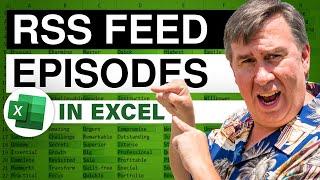 Excel - What is the Best Number of Episodes in our RSS Feed? - Episode 576