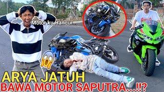 MOTOR SAPUTRA H4NCURARYA KECEL4KAAN NEKAD BAWA MOTOR SAPUTRA MARAH BESAR!? | Mikael TubeHD