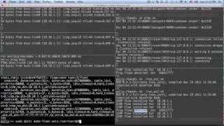 Simulation of ICMP flood detection and prevention using openflow