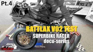 "Battlax V02 Test" Superbike Racer docu-series 2024 Pt.4