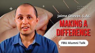 Jaime Chaves LAc talks acupuncture inspiration, hospital careers, and how to make a difference