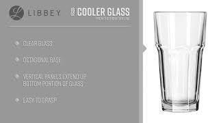 Libbey 15256 16-oz Gibraltar Tall Cooler Glass