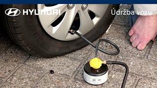 Oprava pneumatiky s pomocí lepicí soupravy | Hyundai