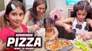 Homemade Pizza-Picnic in Bua's house | #twinbabydiaries @RealKVB