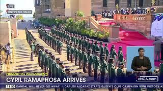 Presidential Inauguration |  Ramaphosa is escorted by the Military Police of the SANDF