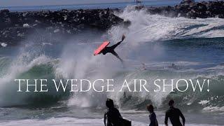 THE WEDGE BODYBOARDING W/ TANNER MCDANIEL IAIN CAMPBELL CRAIG WHETTER 6/24/24 (RAW FOOTAGE)