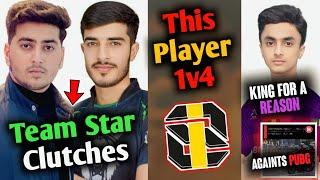 This Player Did 1V4 On I8 Esport  | Team Star Back With Clutches  | Hate Against Pubg  Aadi Reply