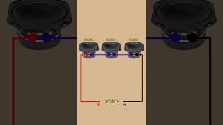 Speaker series connection #electronics #diy #shorts