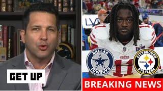 GET UP | Brandon Aiyuk to Cowboys! - Adam Schefter BREAKING: 49ers open to trading star WR Aiyuk