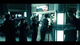 Daybreakers (2009) - Train Station Food Blood Stand scene