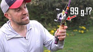  BFS king! Lightest and smallest lure fishing reel TESTED! Histar GIU