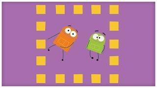 "Squares," Songs About Shapes by StoryBots | Netflix Jr